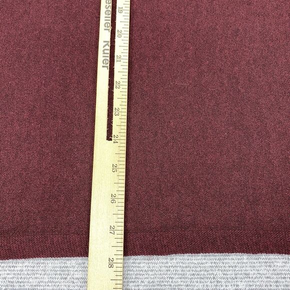 Smartwool Edgewood Poncho Sweater Black Cherry Heather Women's Size M MSRP: $120 - Picture 10 of 16